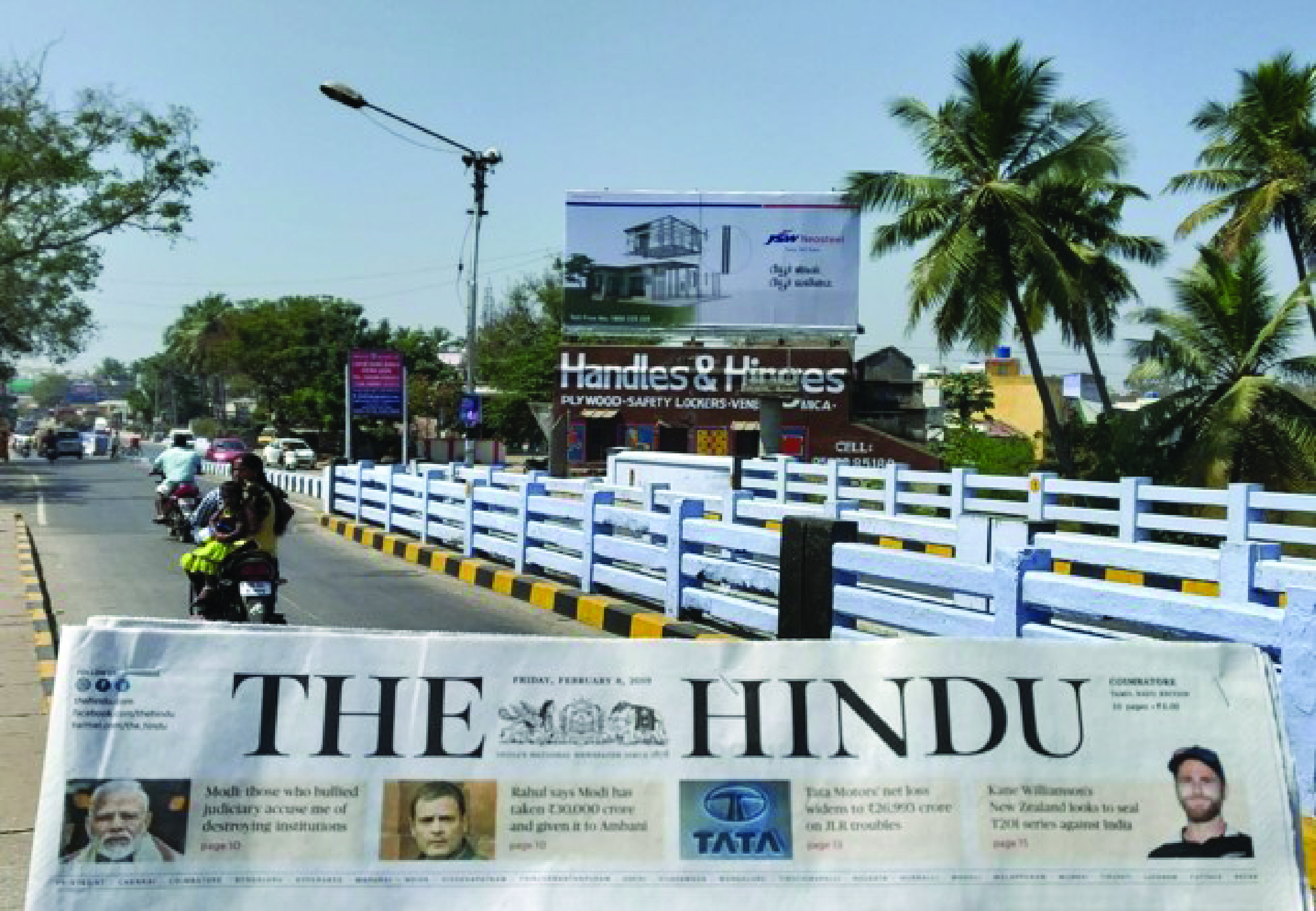 JSW Hoardings in Tamil Nadu